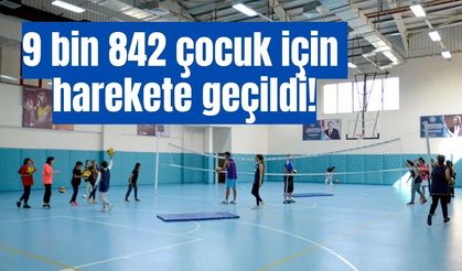 9 bin 842 çocuk için harekete geçildi! İşte yapılan çalışma