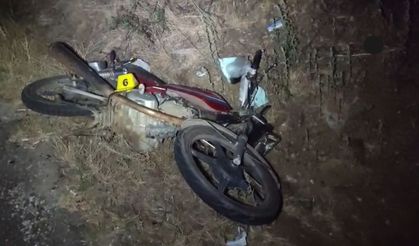 Bir anlık dikkatsizlik can aldı! Motosiklet sürücüsü öldü