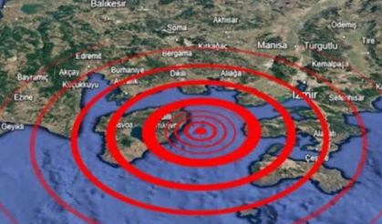 Ege'de peş peşe küçük depremler