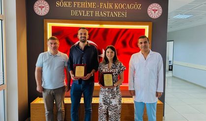 Söke Devlet Hastanesi'nde gurur ve hüzün bir arada