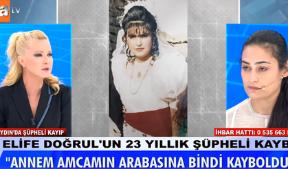 Annesi kaybolan genç kadından amcasına ağır suçlama