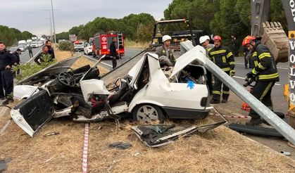 Denizli-Aydın yolunda feci kaza: 1 kişi hayatını kaybetti