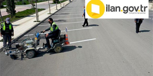 Aydın Büyükşehir Belediyesi yol çizgi işi yaptıracak
