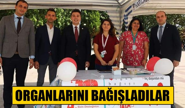 Karacasu’da protokol topluma örnek oldu