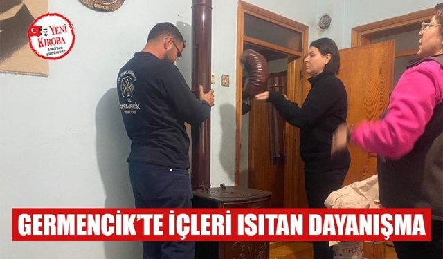 Germencik’te içleri ısıtan dayanışma