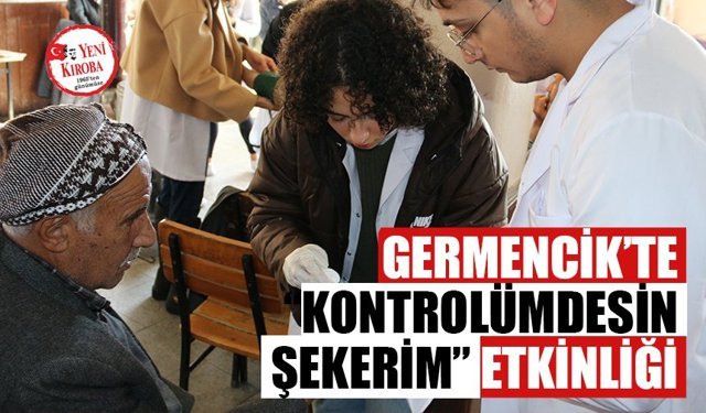 Germencik'te diyabete karşı farkındalık etkinliği