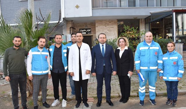 Yaşlı hastalar ziyaret edildi