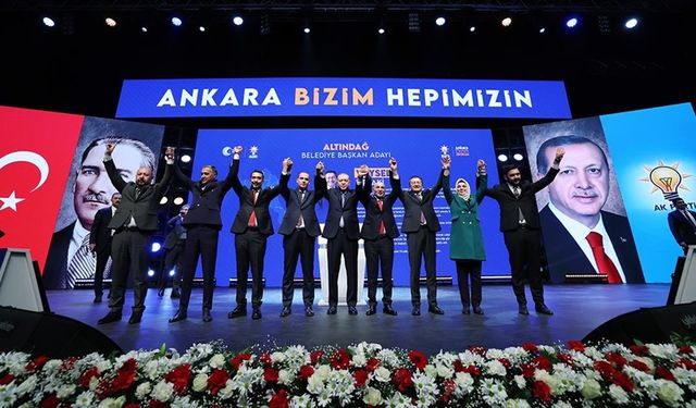 Cumhur İttifakı'nın Ankara ilçe belediye başkan adayları tanıtıldı