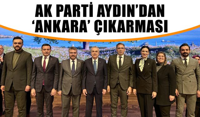 AK Parti Aydın’dan ‘Ankara’ çıkarması