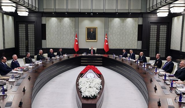 Yılın ilk Milli Güvenlik Kurulu toplantısı başladı