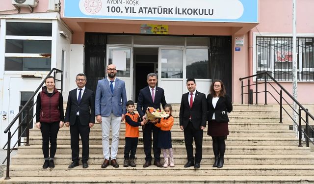 Müdür Süleyman Ekici, Köşk ilçesini ziyaret etti