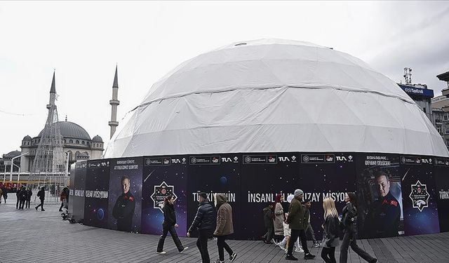 Türkiye'nin ilk insanlı uzay yolculuğu ülkenin dört bir yanından takip edilebilecek