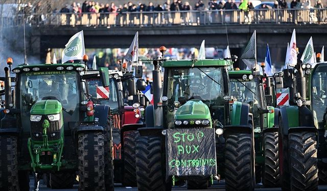 Fransa'da çiftçiler hükümetten somut adım bekliyor