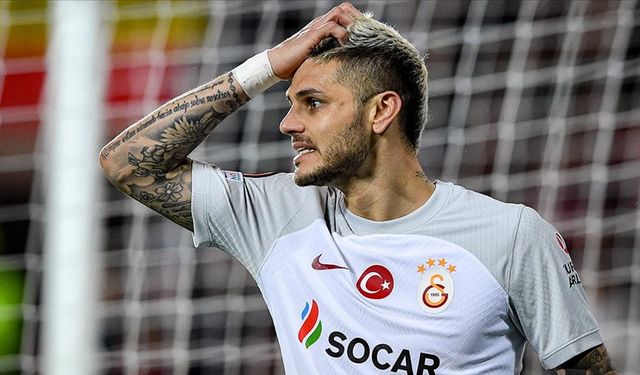 PFDK, Galatasaraylı futbolcu Mauro Icardi'ye 1 maç ceza verdi