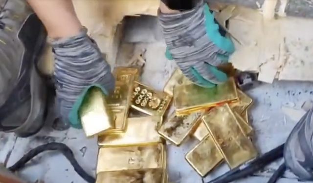 Bakan Yerlikaya, 88 kilogram kaçak külçe altın ele geçirildiğini duyurdu