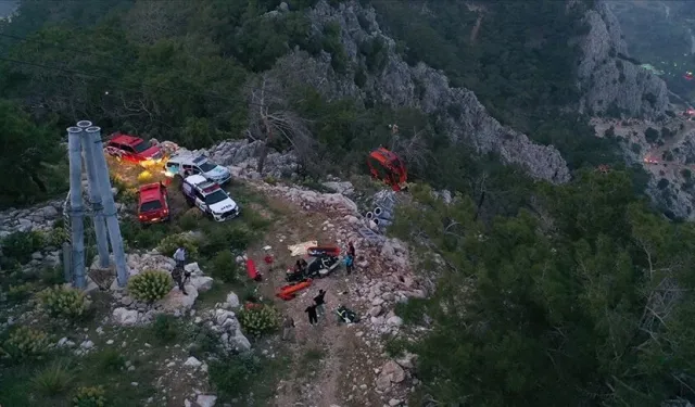 Antalya'daki teleferik kazasına ilişkin soruşturma dosyasına giren görüntülere ulaşıldı