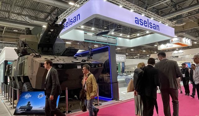 Paris Eurosatory 2024 Fuarı'nda ASELSAN'ın standı yoğun ilgi görüyor