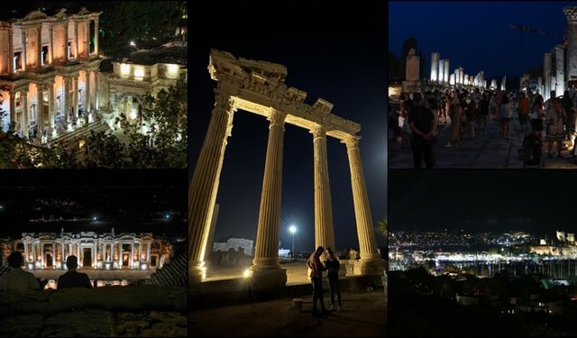 Gece Müzeciliği uygulaması kapsamında 361 bin 215 ziyaretçi ağırlandı