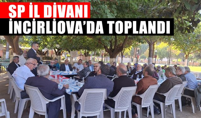 SP İl Divanı İncirliova’da toplandı