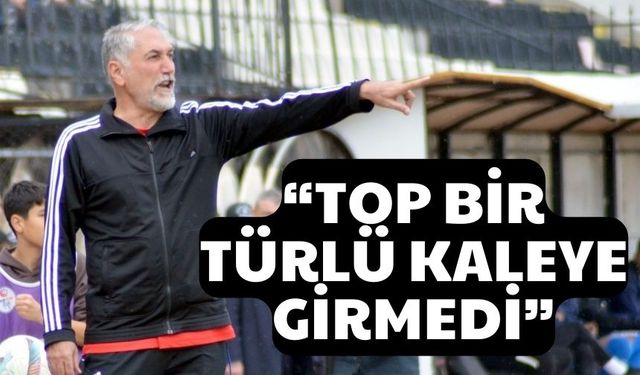 Gürhan Sönmez Bucaspor maçını değerlendirdi