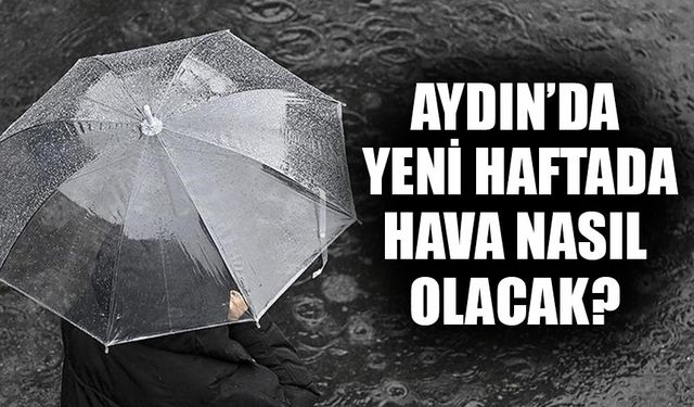 Aydın’da hava durumu nasıl olacak?