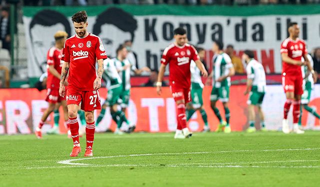 TÜMOSAN Konyaspor, Beşiktaş'ı 1-0 mağlup etti