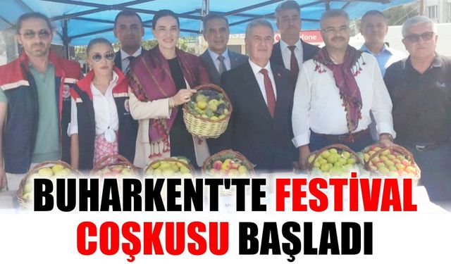Buharkent'te festival coşkusu başladı