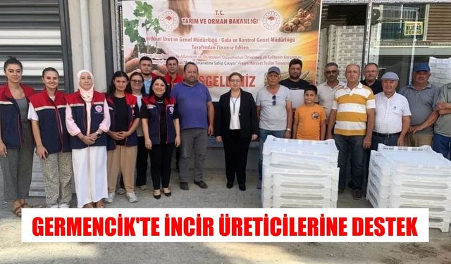 Germencik’te 2 bin 700 kurutma kereveti dağıtıldı