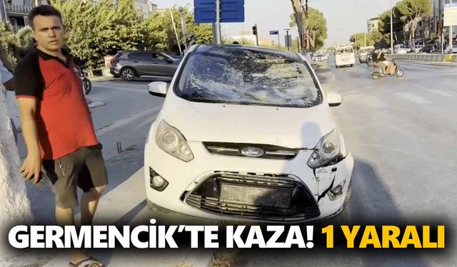 Germencik’te kaza! 1 yaralı