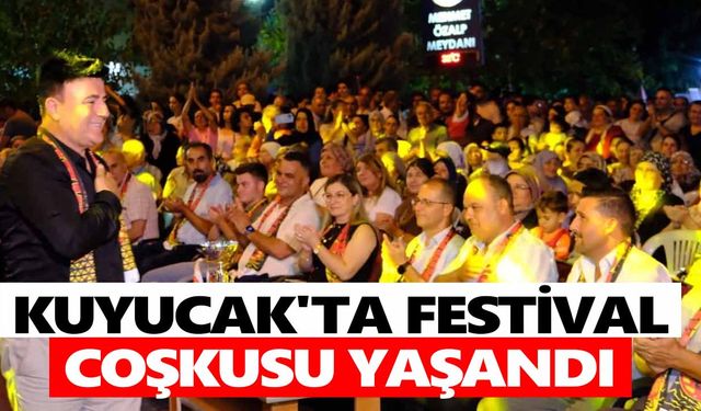 Kuyucak'ta festival coşkusu yaşandı