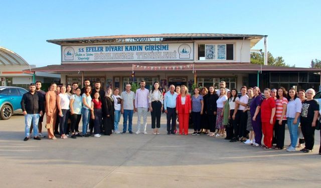 AK Parti Aydın Milletvekili Seda Sarıbaş, kadın üreticilerle buluştu