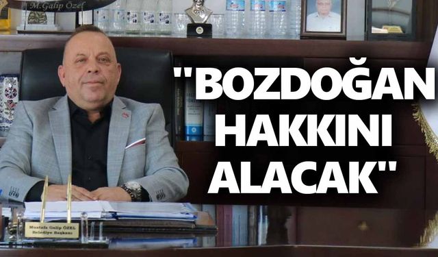 Başkan Özel net konuştu