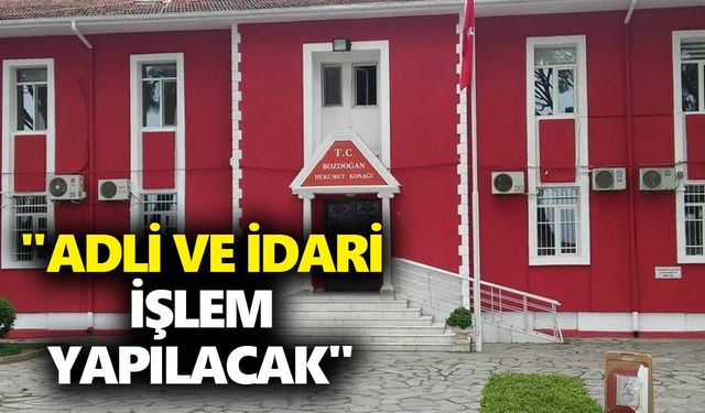Bozdoğan'a kritik uyarı