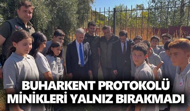 Buharkent protokolü minikleri yalnız bırakmadı