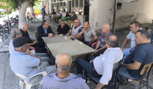 CHP’li Evrim Karakoz, Koçarlı’da vatandaşlarla buluştu