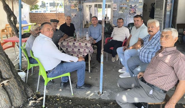 CHP’li Karakoz, Koçarlı Haydarlı Mahallesinde vatandaşlarla buluştu