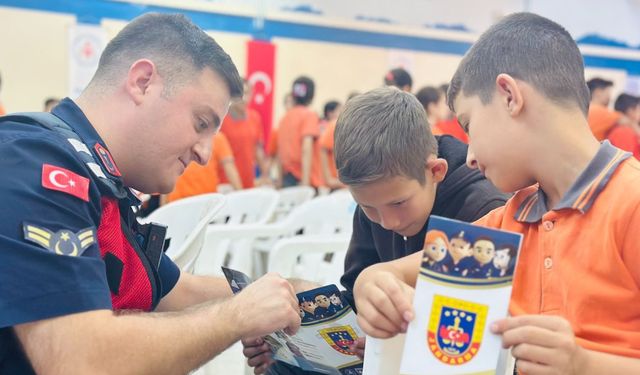 Çine’de öğrencilere jandarmadan güvenlik eğitimi