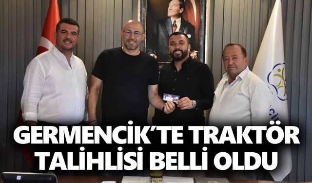 Germencik’te traktör talihlisi belli oldu