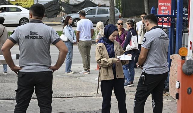 KPSS Alan Bilgisi üçüncü oturumu başladı