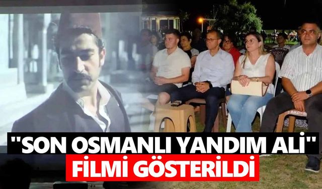 Kuyucak'ta kurtuluş gününde sinema keyfi