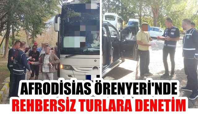 Afrodisias Örenyeri’nde rehbersiz turlara denetim