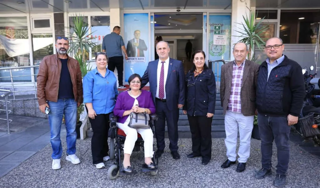 Engelliler Derneği’nden İncirliova Belediyesi’ne ziyaret