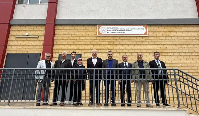 AK Partili Ömer Özmen’den Bozdoğan’da eğitim ziyareti