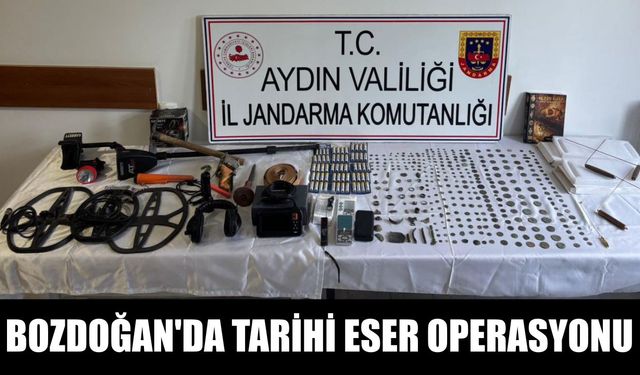 Aydın’da tarihi eser kaçakçılığı operasyonu: 310 sikke ele geçirildi