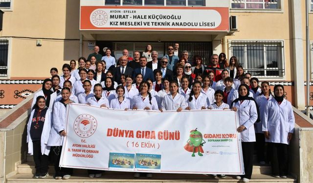 Aydın’da Dünya Gıda Günü Etkinliği: Bilinçli Tüketim İçin El Ele