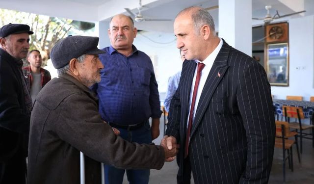 Başkan Aytekin Kaya, Sınırteke’de üreticilerle buluştu