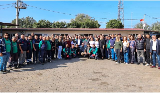 Başkan Yetişkin’den personeline teşekkür buluşması