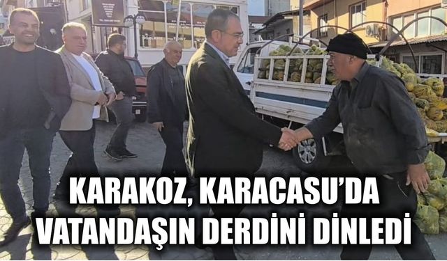 CHP'li Karakoz Karacasu'da