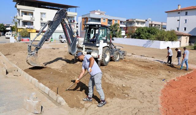 Çine’ye yeni yeşil alanlar kazandırılıyor