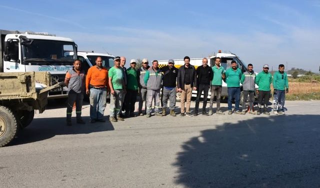 Germencik Belediyesi ekipleri Turanlar Mahallesi’nde kapsamlı çalışma yürüttü